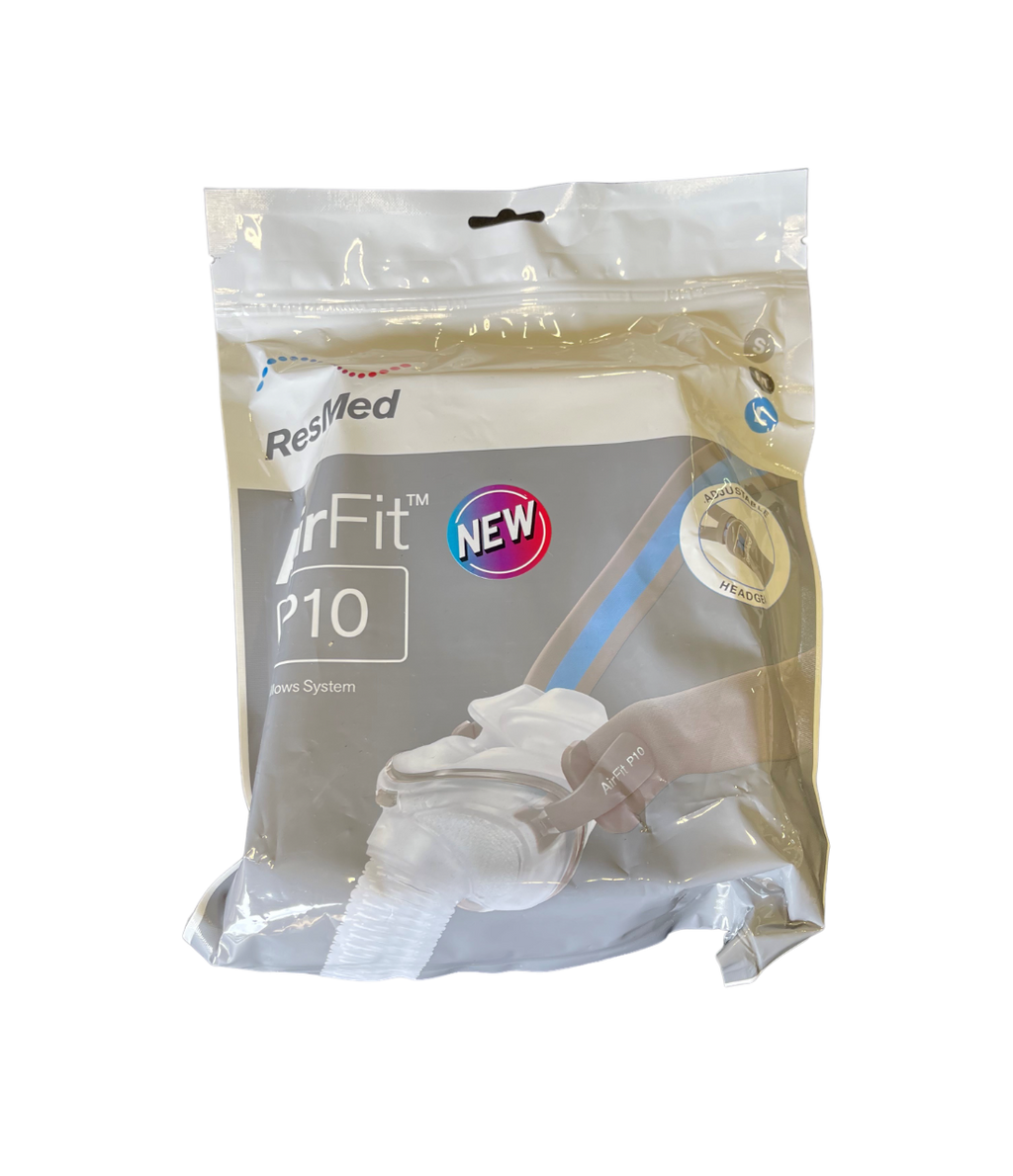 ResMed AirFit P10 Nasal Pillow CPAP Mask With Headgear FitPack resmed-airfit-p10-nasal-pillow-cpap-mask-with-headgear-fitpack