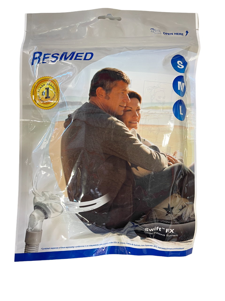 Resmed Swift FX Nasal Pillows System with Headgear 61500