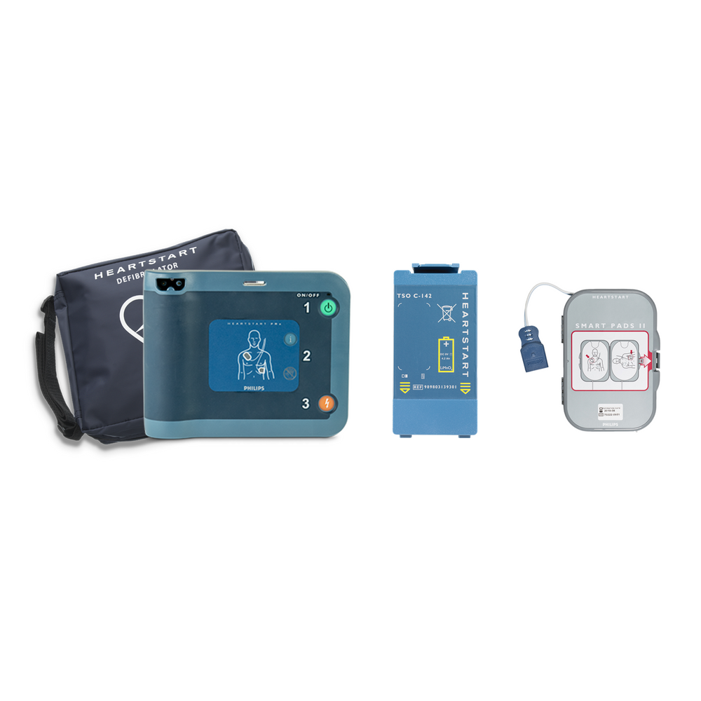 Philips HeartStart FRx AED Ready-Pack Aviation Bundle