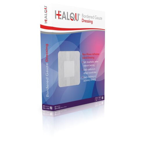 HealQu Bordered Alginate Gauze Dressing, 2 in x 2 in - Box of 50 –  HelpMedicalSupplies