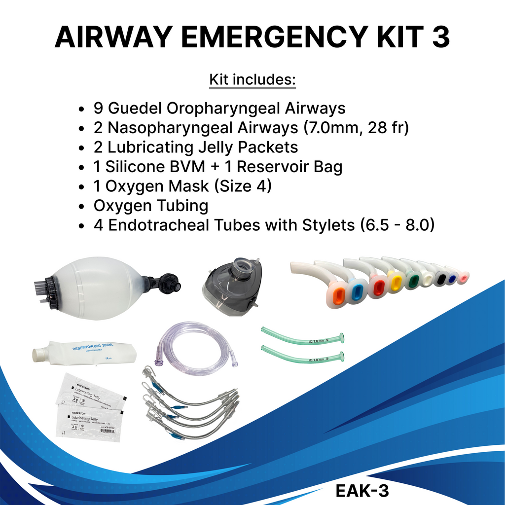 Complete Airway Emergency KIT 3 HelpMedicalSupplies