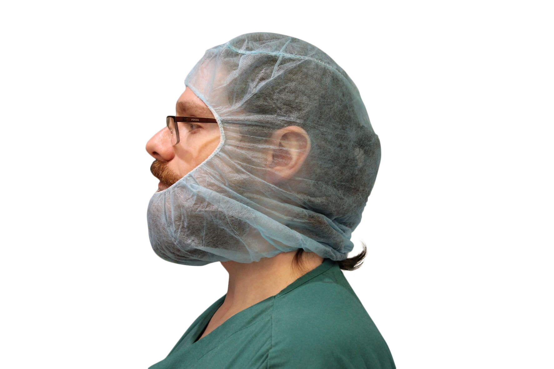 Disposable Surgeon Hood and Beard Cover, Blue HelpMedicalSupplies