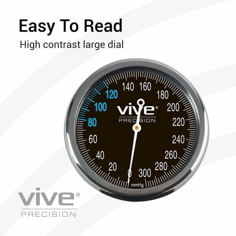 Vive Health Precision Blood Pressure Monitor DMD1001 With Adult Large Cuff