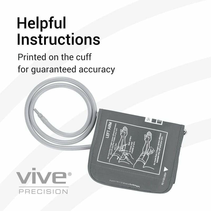 Vive Health Precision Blood Pressure Monitor Replacement Cuff –  HelpMedicalSupplies