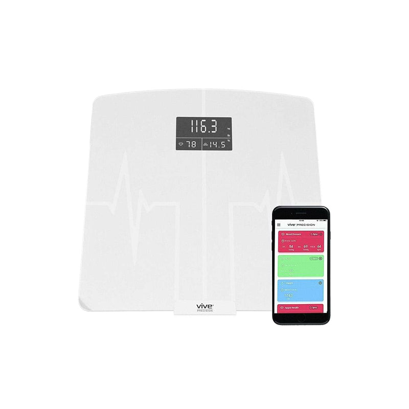 Vive Health Bariatric Scale Compatible with Smart Devices DMD1048BLK