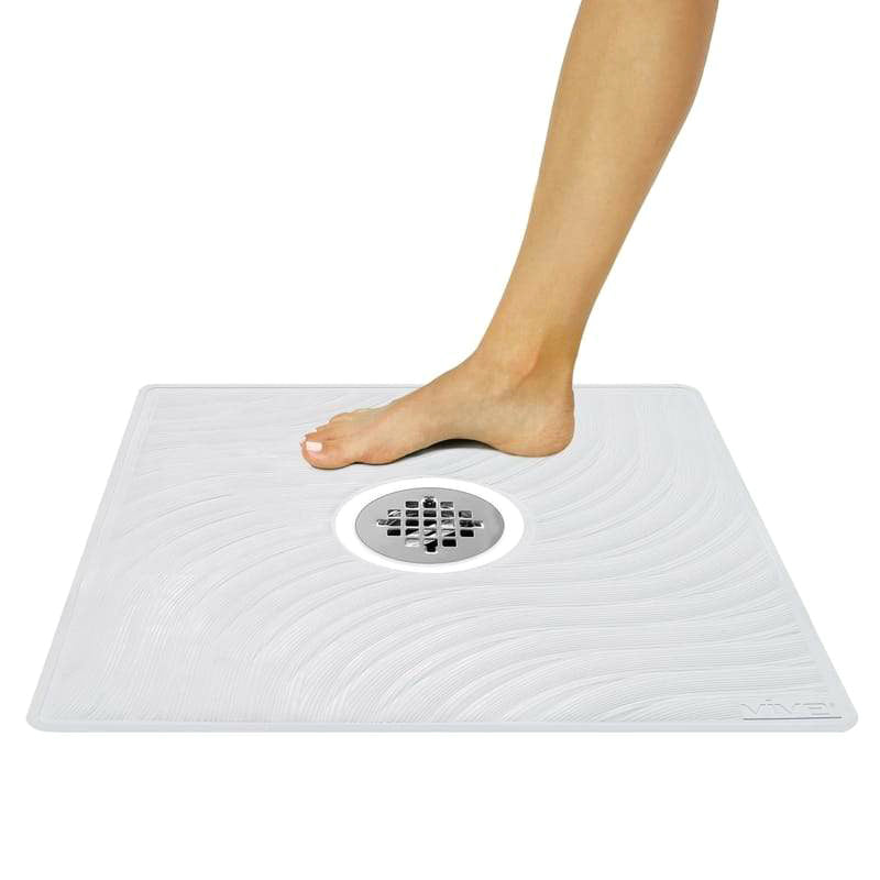 Square Shower Mat: Non-Slip Square Floor Shower Mat