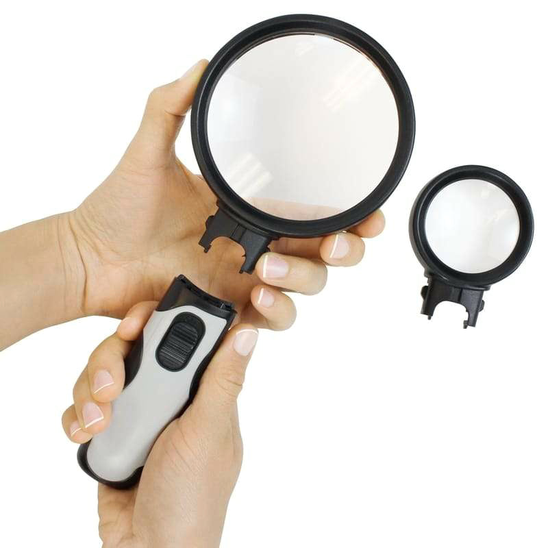 Vive Magnifying Glass with Light 5X and