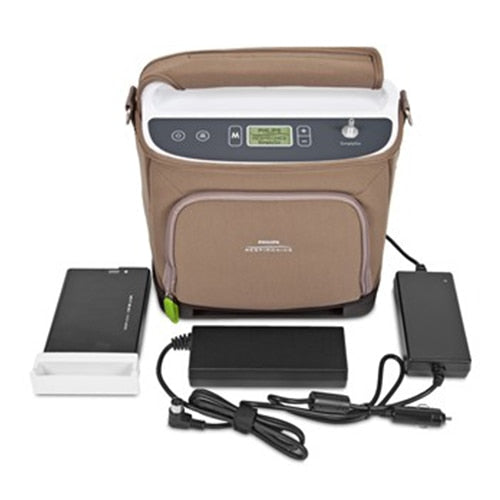 SimplyGo Portable Oxygen Concentrator Package (Continuous & Pulse