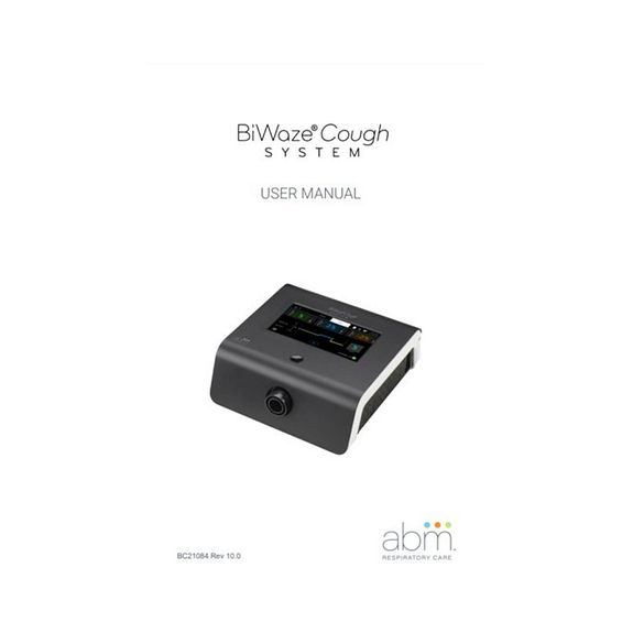 BiWaze Cough System User Manual - English