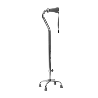 Graham Field Silver Collection Low Profile Quad Cane - Small Base