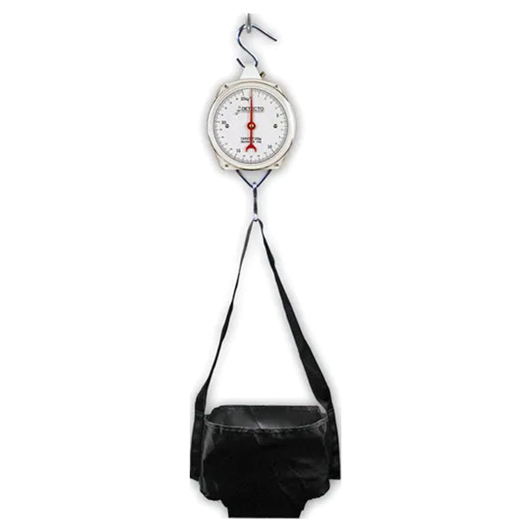Detecto Baby Scale with Dial and Hanging Sling Seat, 25 kg x 100 g