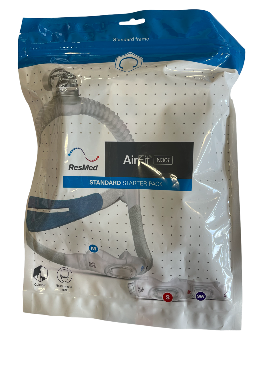 ResMed AirFit N30i Nasal CPAP Interface System, Starter Pack