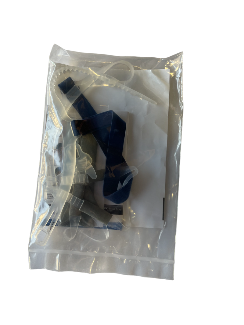 Resmed Swift FX Bella Gray Headgear with Bella Gray Loops Gray