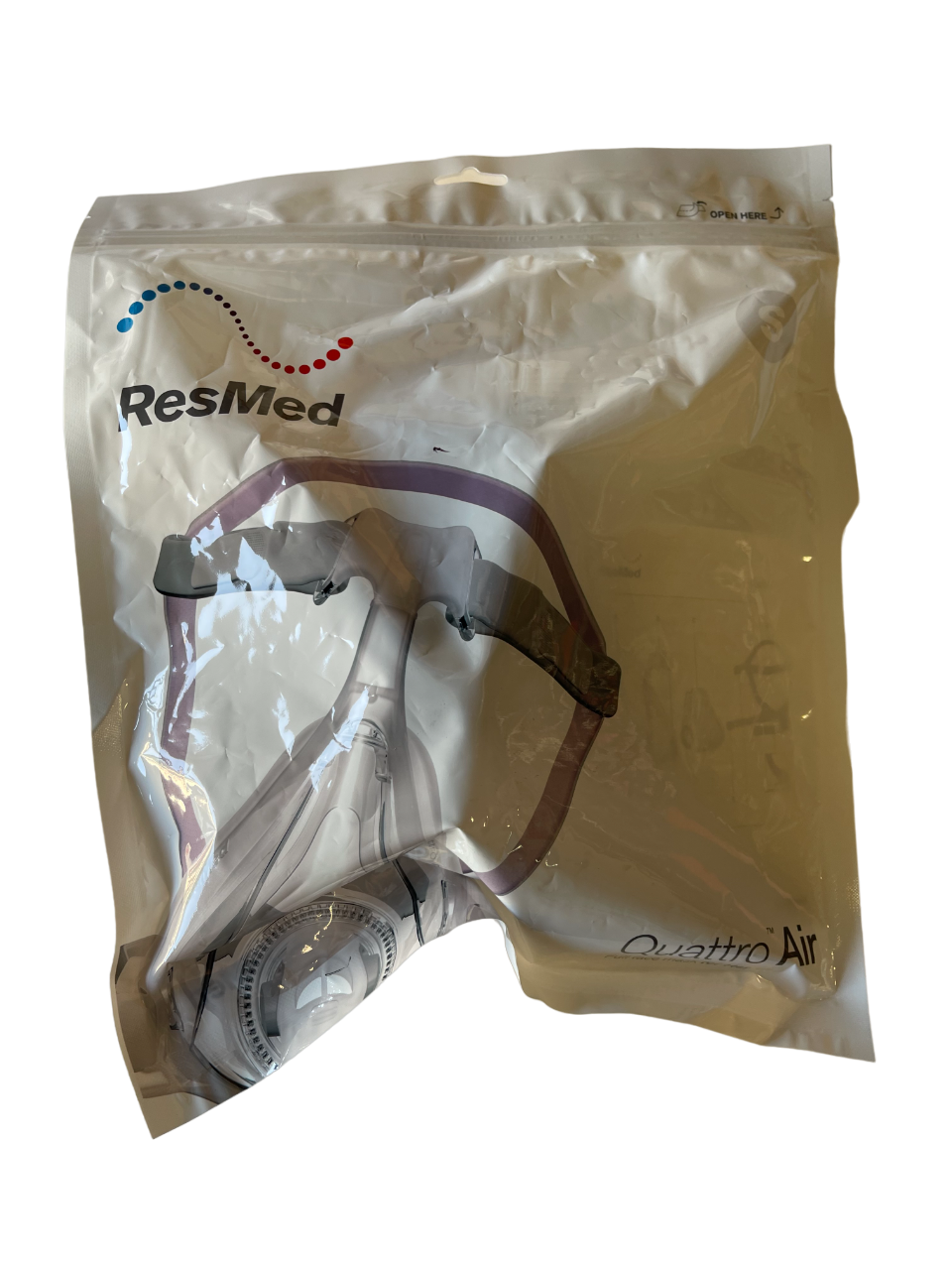ResMed Quattro Air for Her Full Face CPAP Mask System with Headgear