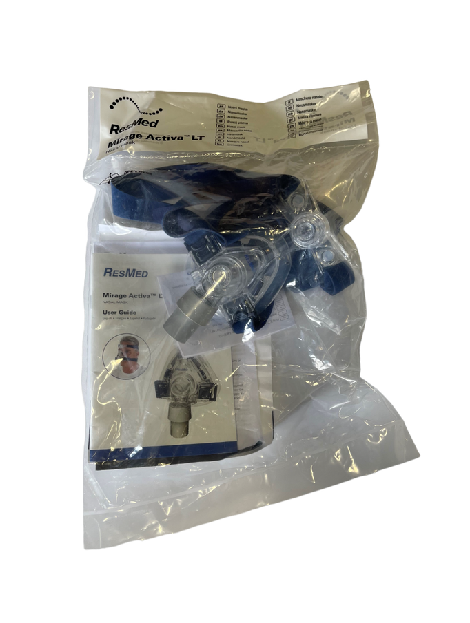 Feature product - ResMed Mirage Activa LT Nasal CPAP Mask Kit with Headgear