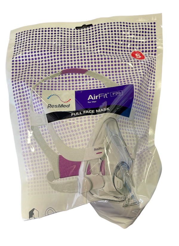 ResMed AirFit F20 for Her Full Face CPAP Interface with Headgear