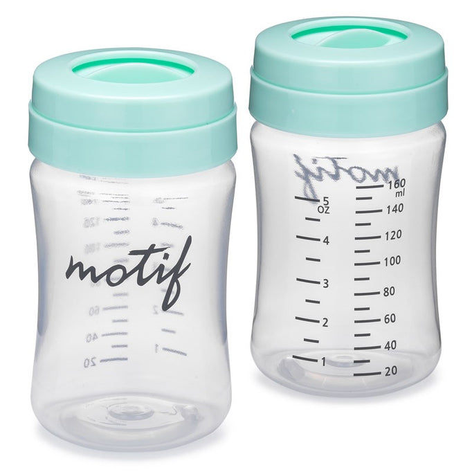 Feature product - Motif Luna Milk Storage Containers, Set of 2