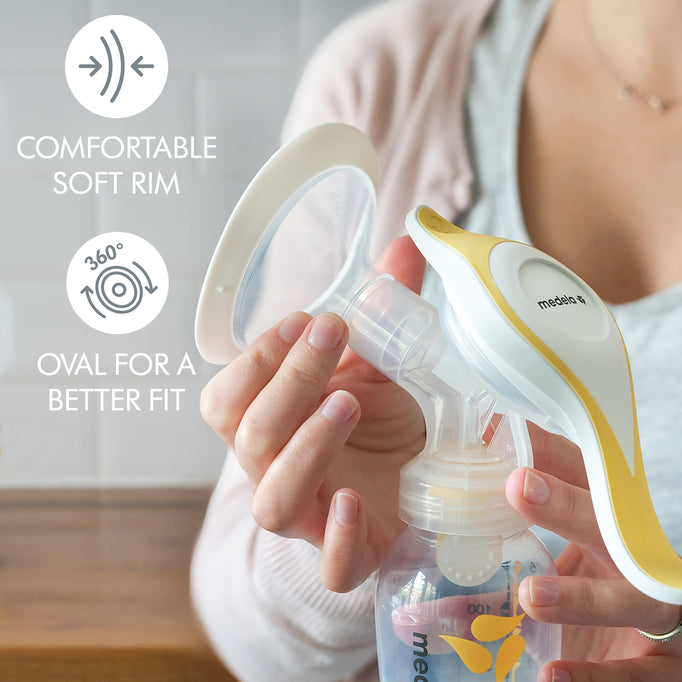 Feature product - Medela Harmony Manual Breast Pump with PersonalFit Flex