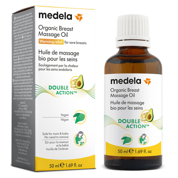 Feature product - Medela Organic Breast Massage Oil, 50ml