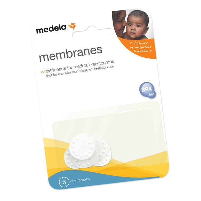Feature product - Medela Spare Membranes, 6 Pack