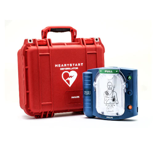 Feature product - Philips HeartStart OnSite AED with Plastic Waterproof Shell Carry Case