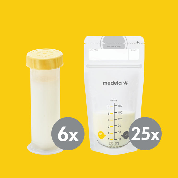 Feature product - Medela Storage and Feed Set