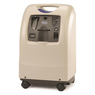 front view of the invacare perfecto2 oxygen concentrator