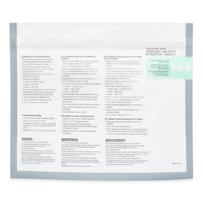 Feature product - Motif Micro Steam Sterilizer Bag, Pack of 7