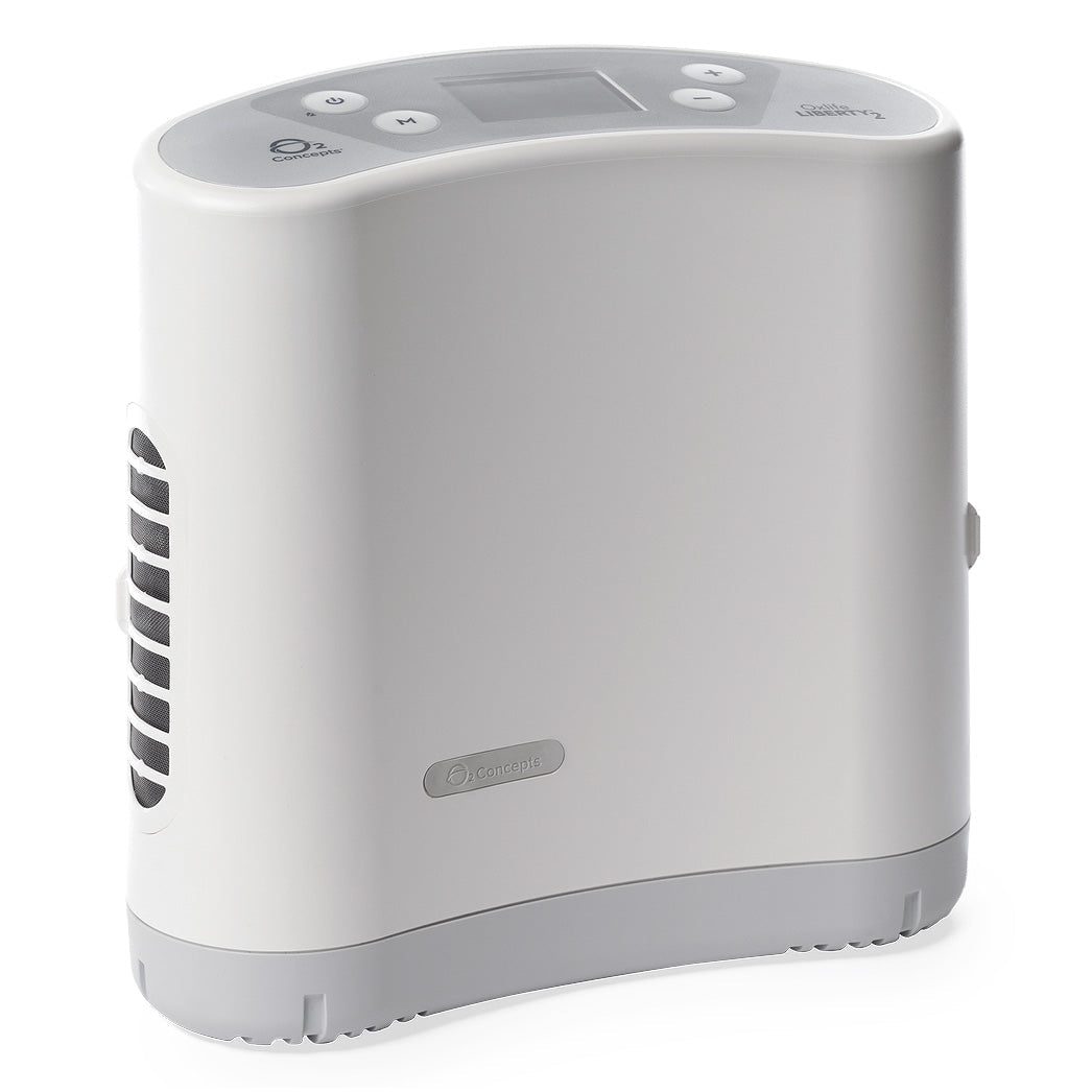 O2 Concepts Liberty 2 Portable Oxygen Concentrator w/ Continuous Flow ...