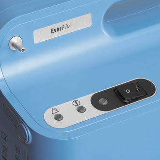 control on the philips respironics everflo oxygen concentrator