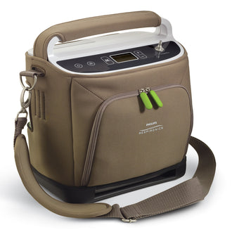 SimplyGo Portable Oxygen Concentrator in bag