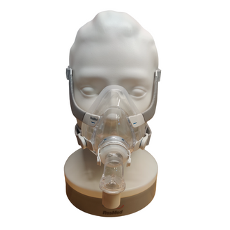 Front view of the resmed airfit f20 full face cpap mask