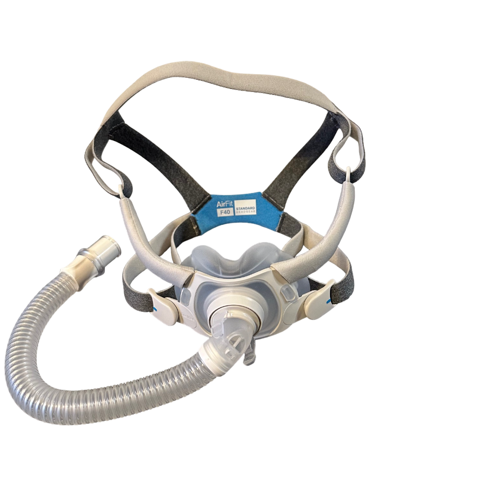 ResMed AirFit F40 Full Face CPAP Mask, Without Headgear