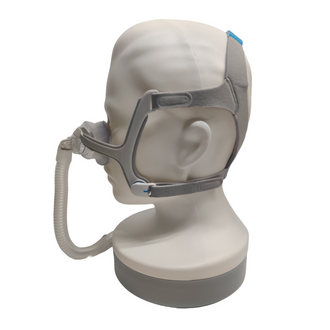 sideview of the resmed airtouch n20 nasal cpap mask