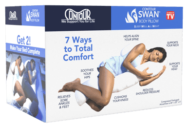 Contour Swan Body Pillow –