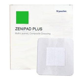 ZeniPAD PLUS Composite dressing with adhesive border - Pack of 10