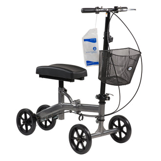 Dynarex Steerable Knee Walker with Basket, 1/box