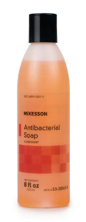 McKesson Antibacterial Soap Liquid 8 oz. Bottle Clean Scent