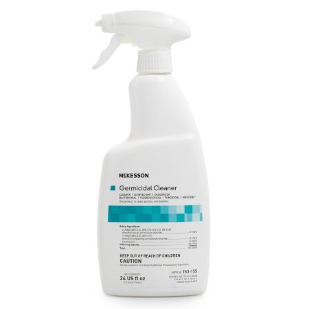 McKesson Alcohol Based Surface Disinfectant Cleaner -  24 oz. Bottle