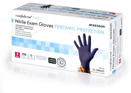 Mckesson Nitrile Fentanyl Protection Exam Gloves 250 count