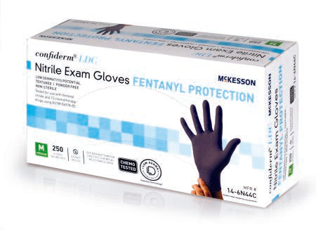 McKesson Nitrile Exam Gloves Fentanyl Protection - 250 Count