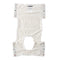 Patient Lift Sling, Polyester Mesh with Commode Cutout
