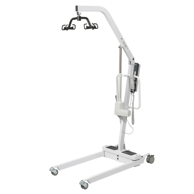 Battery Powered Electric Patient Lift with Rechargeable and Removable Battery, With Wall Mount