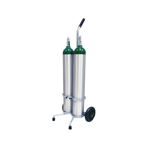 Responsive Respiratory Dual Oxygen Cylinder Cart