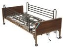 Multi Height Manual Hospital Bed with Full Rails