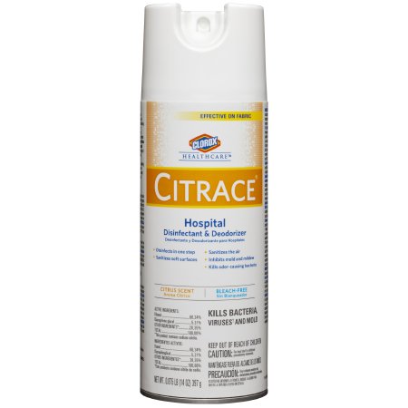 Clorox Citrace Hospital Surface Disinfectant and Deodorizer - 14 oz