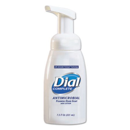 Dial Antimicrobial Foaming Hand Soap w/Lotion - 7.5 oz Pump Bottle