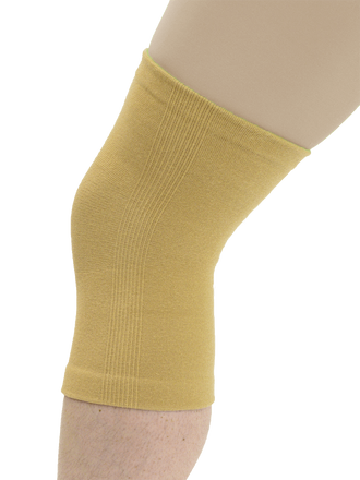 MAXAR Cotton/Elastic Knee Brace  (Four-Way Stretch) - Beige