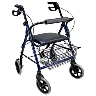 Aluminum Easy Walk Royal Rollator - Blue