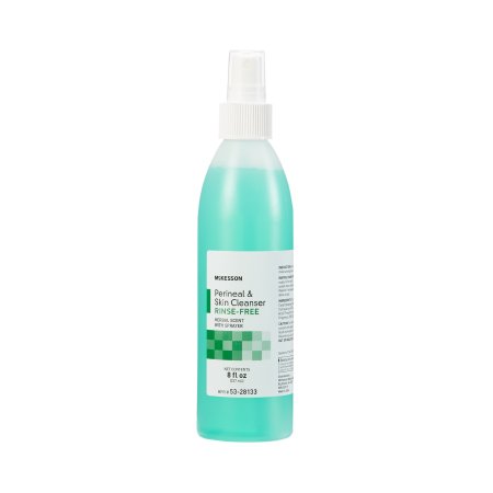 McKesson Perineal & Skin Cleaner Rinse-Free, Herbal Scent - 8 fl oz
